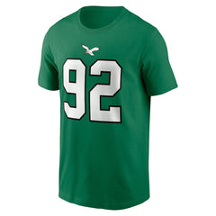 Reggie White Philadelphia Eagles Retired Player Name & Number T-Shirt - Kelly Green - Nike