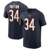 Walter Payton Chicago Bears Retired Player Name & Number T-Shirt - Navy - Nike