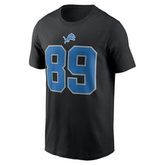 Dan Campbell Detroit Lions Retired Player Name & Number T-Shirt - Black - Nike