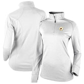 San Diego Padres Columbia Women's Cooperstown Collection Shotgun 2.0 Omni-Wick Quarter-Zip Top - White Sale