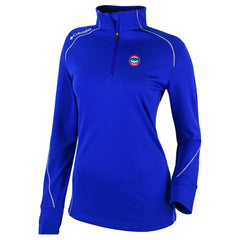 Chicago Cubs Columbia Women's Cooperstown Collection Shotgun 2.0 Omni-Wick Quarter-Zip Top - Royal Online