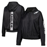 Philadelphia Eagles Women's Full-Zip Jacket - Black - Fanatics