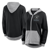Las Vegas Raiders Women's Hit It Full-Zip Hoodie - Black - Fanatics