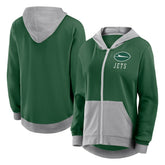 New York Jets Women's Hit It Full-Zip Hoodie - Green - Fanatics