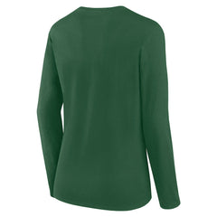 New York Jets Women's Long Sleeve Scoop Neck T-Shirt - Green - Fanatics