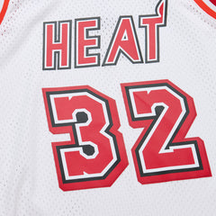 Mitchell & Ness Shaquille O'Neal Miami Heat 2007/08 Hardwood Classics Swingman Jersey White