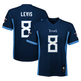 Will Levis Tennessee Titans Youth Replica Player Jersey - Navy - NFL