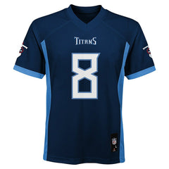 Will Levis Tennessee Titans Youth Replica Player Jersey - Navy - NFL