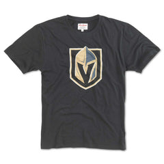 Vegas Golden Knights American Needle Brass Tacks T-Shirt - Black | NHL Clearance