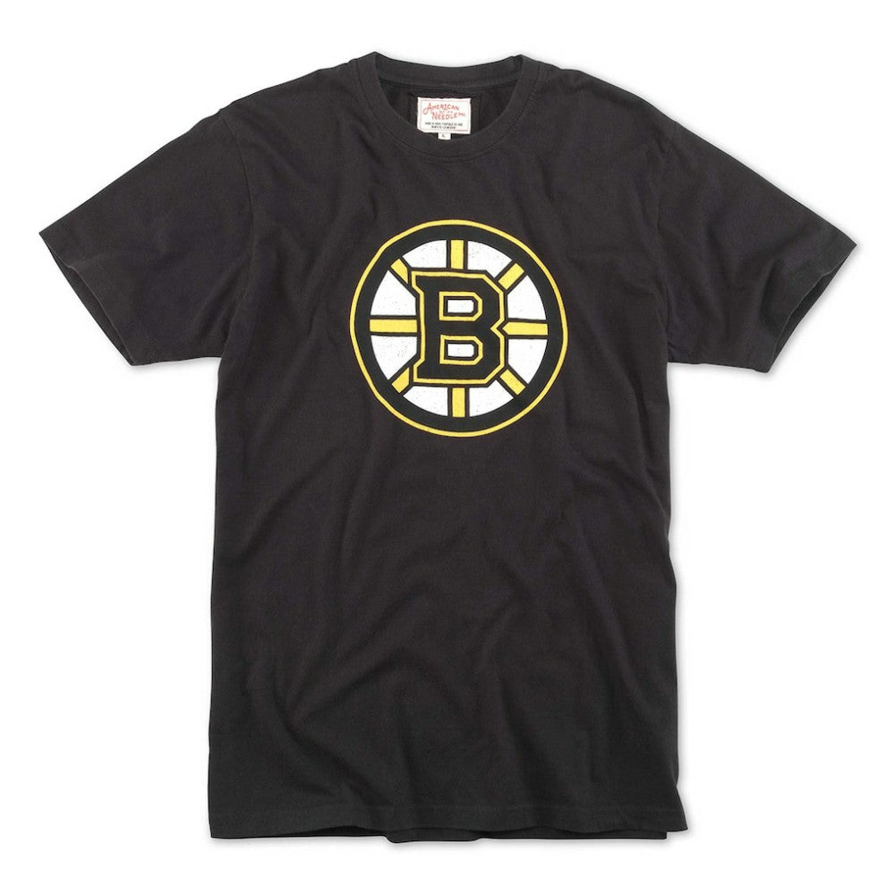 Boston Bruins American Needle Brass Tacks T-Shirt - Black | NHL online