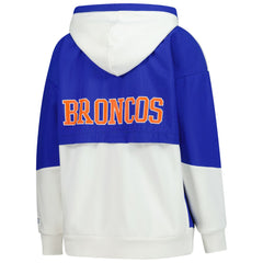 Denver Broncos Starter Women's Scrimmage Full-Zip Hoodie - White - NFL