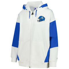 Detroit Lions Starter Women's Scrimmage Full-Zip Hoodie - White - NFL