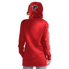Atlanta Falcons G-III 4Her by Carl Banks Women's Extra Inning Pullover Hoodie - Red - NFL