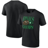 Fanatics Boston Celtics 2024 NBA Finals Champions Ball Screen Ring T-Shirt Black