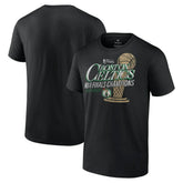 Fanatics Boston Celtics 2024 NBA Finals Champions Fast Break Finish Trophy T-Shirt Black