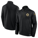 Boston Bruins Fanatics Big & Tall Authentic Pro Quarter-Zip Top - Black | Fanatics near me