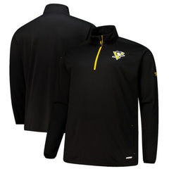 Pittsburgh Penguins Fanatics Big & Tall Authentic Pro Quarter-Zip Top - Black | Fanatics Lifestyle