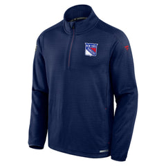 New York Rangers Fanatics Big & Tall Authentic Pro Quarter-Zip Top - Navy | Fanatics online