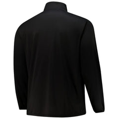 Detroit Red Wings Fanatics Big & Tall Authentic Pro Quarter-Zip Top - Black | Fanatics Lifestyle
