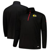 Chicago Blackhawks Fanatics Big & Tall Authentic Pro Quarter-Zip Top - Black | Fanatics near me