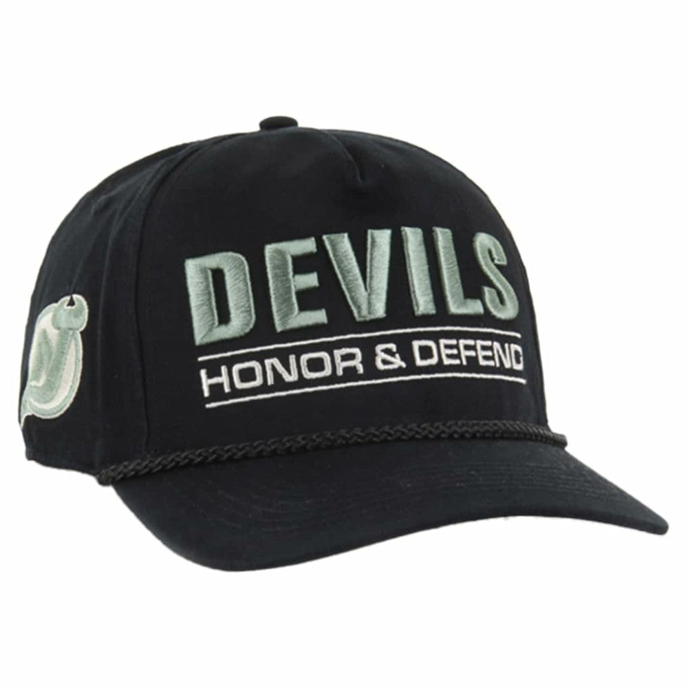 New Jersey Devils '47 OHT Military Appreciation Homeland Honor and Defend Hitch Adjustable Hat - Black | 47 brand sale