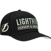 Tampa Bay Lightning '47 OHT Military Appreciation Homeland Honor and Defend Hitch Adjustable Hat - Black | 47 brand discount