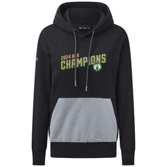 Boston Celtics Levelwear Women's 2024 NBA Finals Champions Bonfire Pullover Hoodie Black