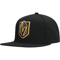 Vegas Golden Knights Mitchell & Ness Core Top Spot Snapback Hat - Black | NHL online