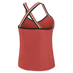 Atlanta Falcons WEAR by Erin Andrews Women's Cross Strap Tri-Blend Tank Top - Red - NFL