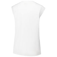 Seattle Seahawks WEAR by Erin Andrews Women's Checker Muscle Tank Top - White - NFL