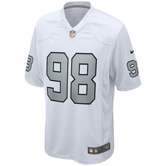 Maxx Crosby Las Vegas Raiders Alternate Game Jersey - White - Nike