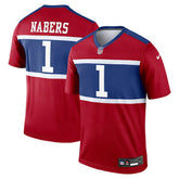 Malik Nabers New York Giants Legend Player Performance Top - Red - Nike