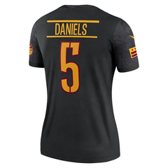 Jayden Daniels Washington Commanders Women's Legend Player Performance Top - Black - Nike