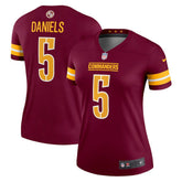 Jayden Daniels Washington Commanders Women's Legend Player Performance Top - Burgundy - Nike