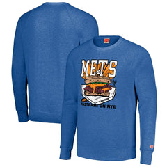 New York Mets MLB x Guy Fieri’s Flavortown Unisex Tri-Blend Pullover Sweatshirt Discount