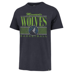 47 brand Minnesota Timberwolves '47 Remix Franklin T-Shirt Navy
