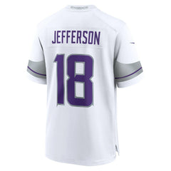 Justin Jefferson Minnesota Vikings Youth Game Jersey - White - Nike