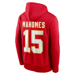 Patrick Mahomes Kansas City Chiefs Player Name & Number Therma Hoodie - Red - Nike
