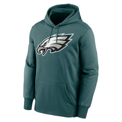 Jalen Hurts Philadelphia Eagles Player Name & Number Therma Hoodie - Midnight Green - Nike