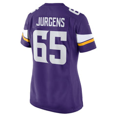 Michael Jurgens Minnesota Vikings Women's Game Jersey - Purple - Nike