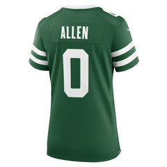 Braelon Allen New York Jets Women's Game Jersey - Legacy Green - Nike