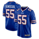 David Ugwoegbu Buffalo Bills Game Jersey - Royal - Nike