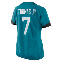 Brian Thomas Jr. Jacksonville Jaguars Women's Game Jersey - Teal - Nike