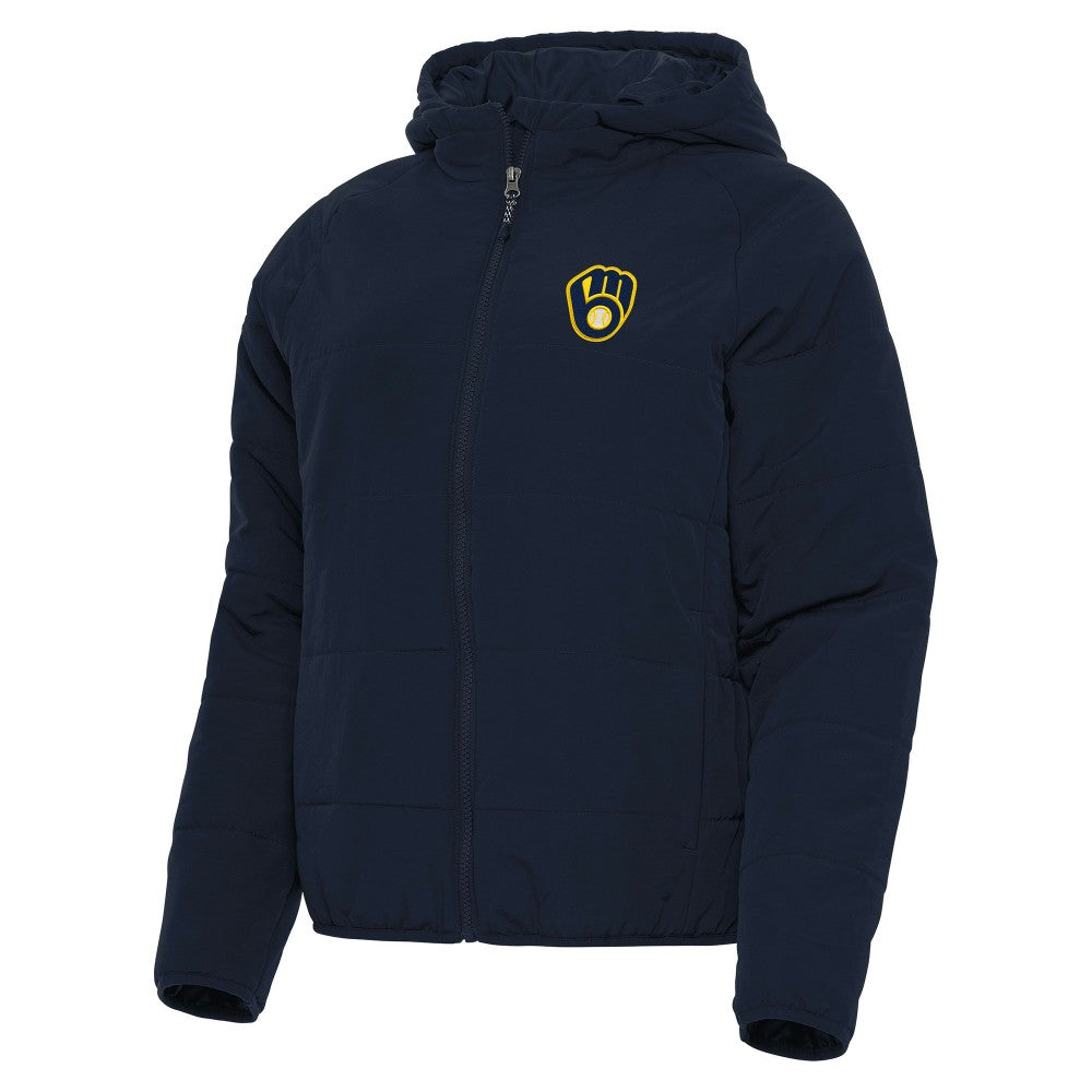 Milwaukee Brewers Antigua Women's Universe Full-Zip Hoodie Jacket Online