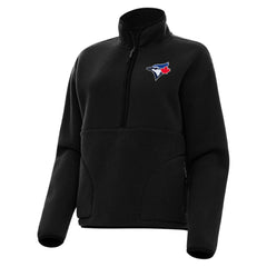 Toronto Blue Jays Antigua Women's Figure Half-Zip Sweatshirt Online