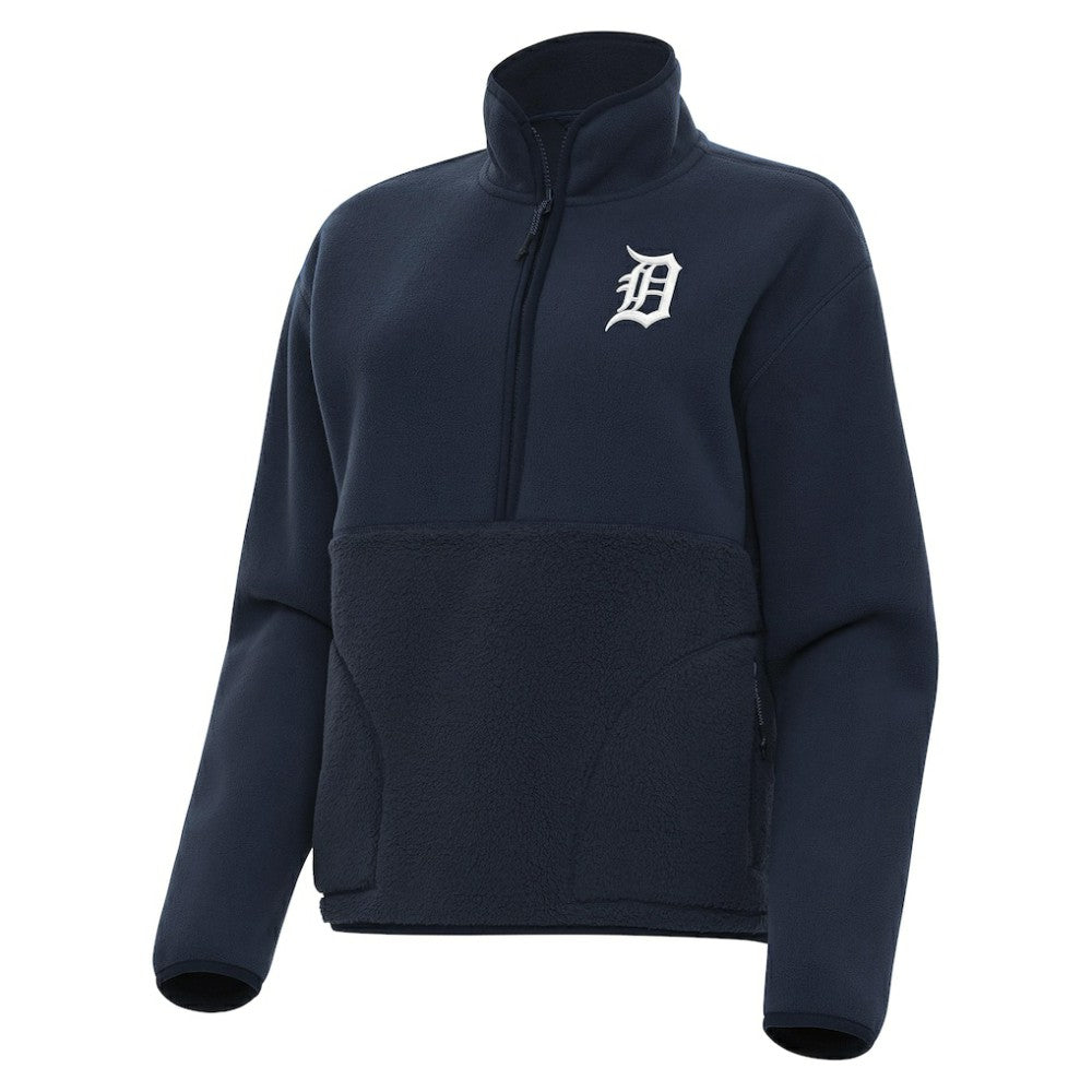 Detroit Tigers Antigua Women's Figure Half-Zip Sweatshirt Near Me