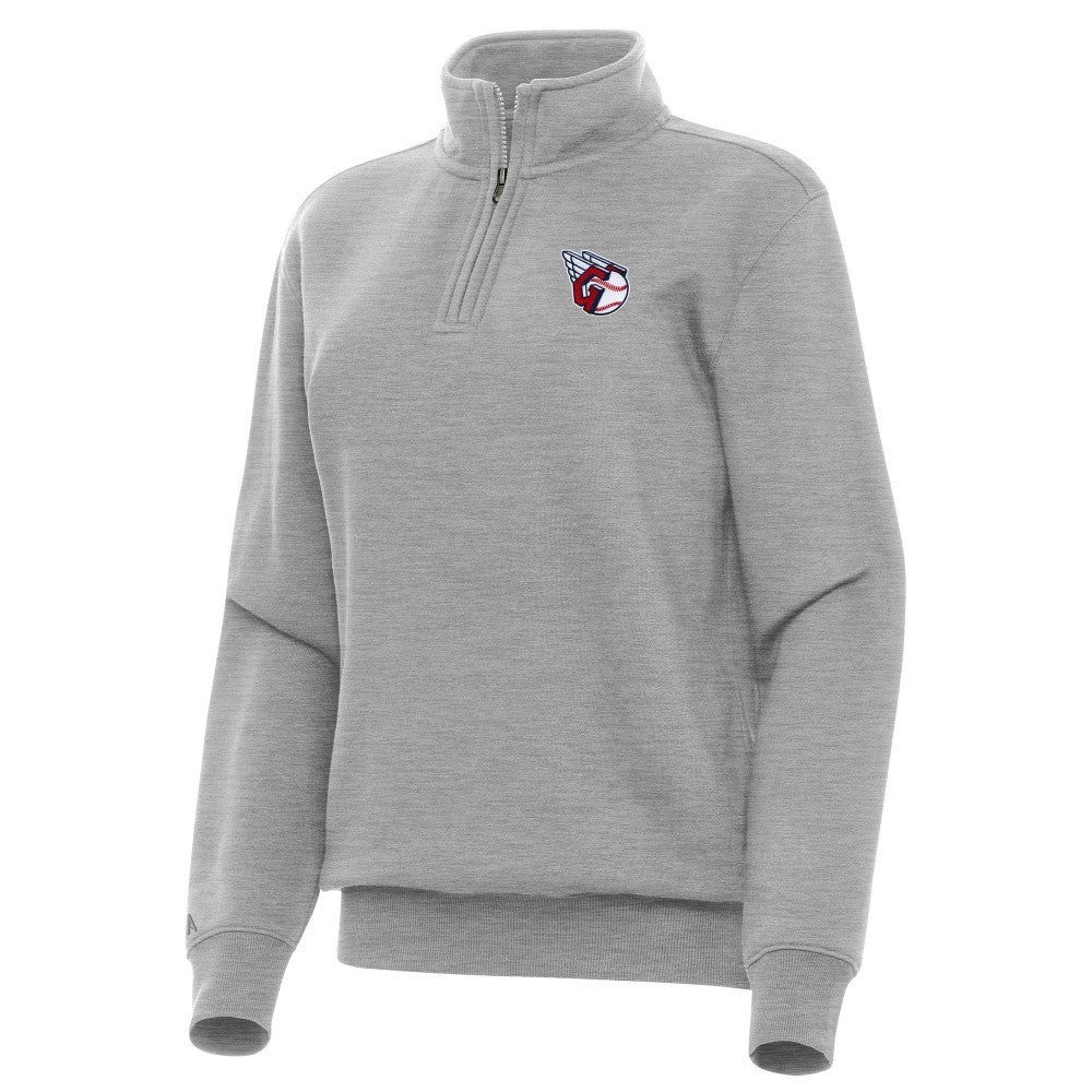 Cleveland Guardians Antigua Women's Victory Quarter-Zip Sweatshirt Discount