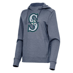 Seattle Mariners Antigua Women's Justice Pullover Hoodie Online
