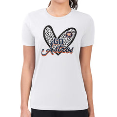 Houston Astros G-III 4Her by Carl Banks Women's Super-Slim Fit Lightweight Leopard Heart T-Shirt Online