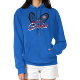 Chicago Cubs G-III 4Her by Carl Banks Women's Leopard Heart Pullover Hoodie Online